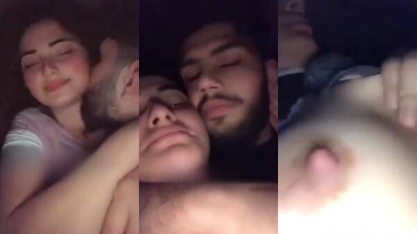 Ghazab Wali Karachi Pataka Hot Kissing and Boobs Sucking in Car